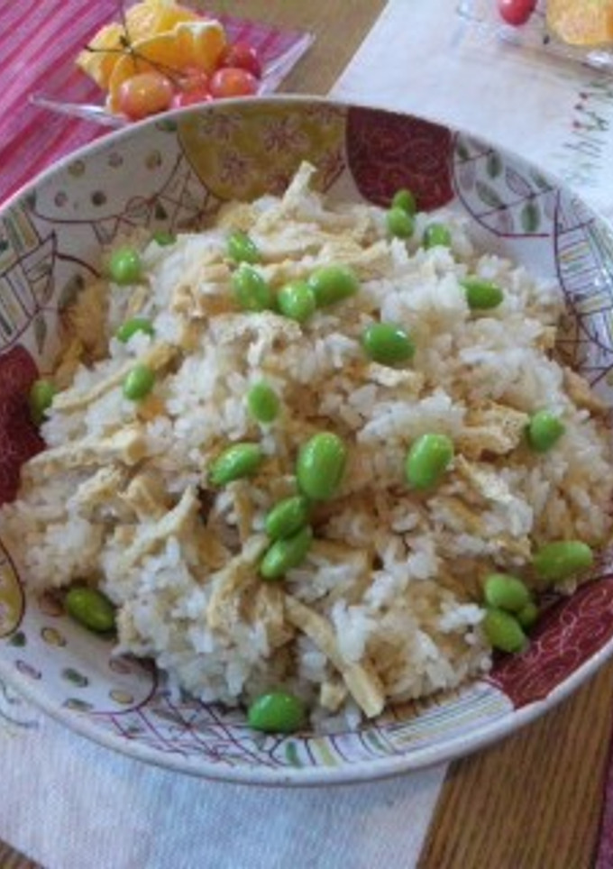 夏に！しょうがご飯！-レシピのメイン写真