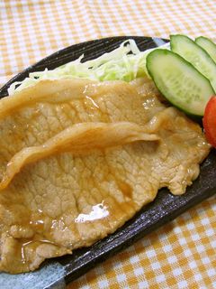 お酢でさっぱり生姜焼き-レシピのメイン写真