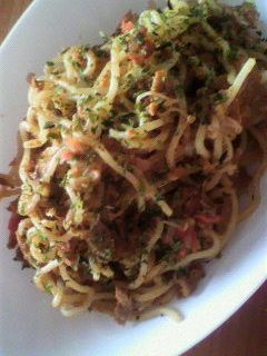 ツナたまご焼きそば-レシピのメイン写真