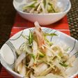 初夏に美味しい香りシラス和え