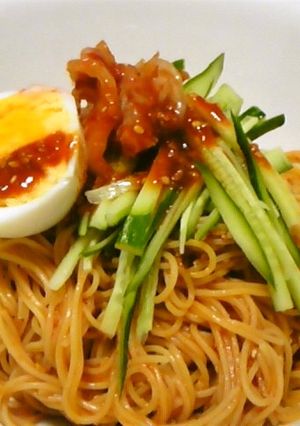 大好きな味♪甘辛ビビン麺　-レシピのメイン写真