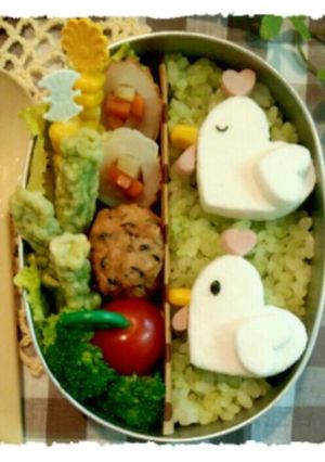 キャラ弁☆はんぺんDEﾆﾜﾄﾘさん-レシピのメイン写真