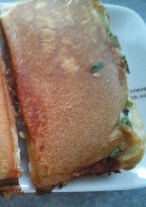＊極うま！ネギ焼き♡ホットサンド＊-レシピのメイン写真
