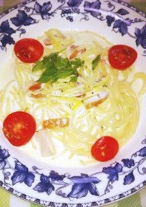 レモンクリームパスタ-レシピのメイン写真