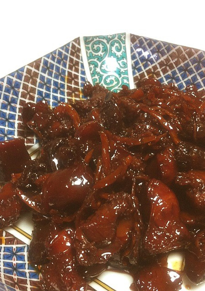 鶏レバーと砂肝の佃煮風-レシピのメイン写真