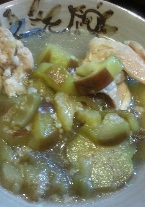 茄子と鶏肉の塩麹煮-レシピのメイン写真