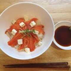 サーモン＆クリームチーズ丼-レシピのメイン写真
