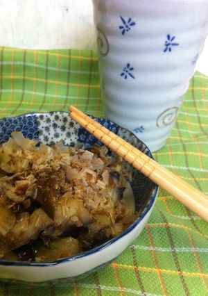 簡単☆揚げナスのおひたし♪-レシピのメイン写真