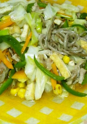 あんかけパリパリやき蕎麦♪-レシピのメイン写真