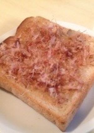 かつおぶしトースト-レシピのメイン写真