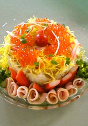 お雛祭り散らし寿司ケーキ☆-レシピのメイン写真