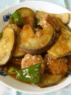 茄子と豆腐つくねのあんかけ-レシピのメイン写真