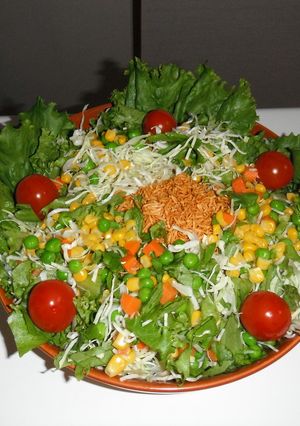 簡単お手軽バリ麺サラダ-レシピのメイン写真
