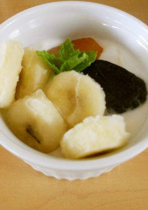 私の朝食バナナヨーグルト（夏バージョン）-レシピのメイン写真