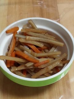 味付けは焼き肉のたれ!きんぴら♪-レシピのメイン写真