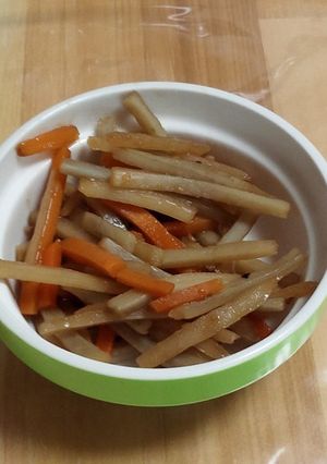 味付けは焼き肉のたれ！きんぴら♪-レシピのメイン写真