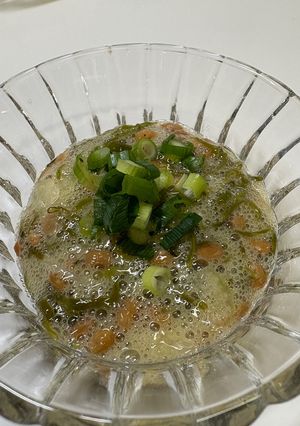 簡単めかぶ納豆セロリ-レシピのメイン写真