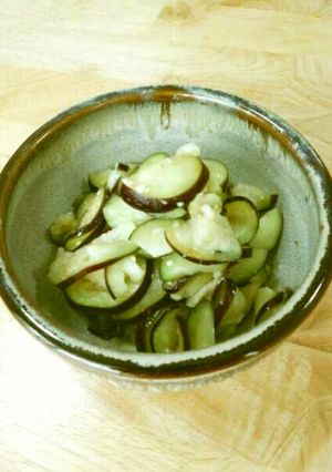 ナスの梅甘酢-レシピのメイン写真