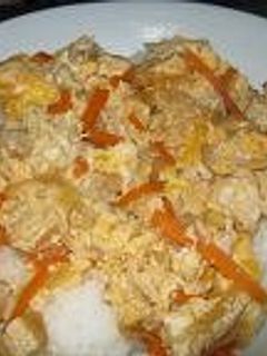 簡単!子供大好き!油揚げで卵丼-レシピのメイン写真