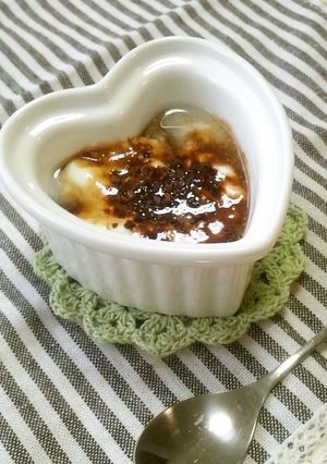 ヨーグルトに★コーヒーバルサミコ-レシピのメイン写真