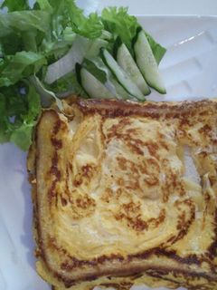 こんがりとろ~り♪♪エッグチーズトースト-レシピのメイン写真