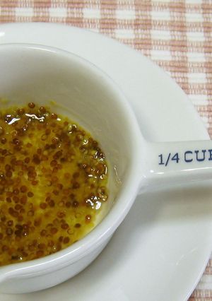 はちみつ　粒マスタード　混ぜるだけ！-レシピのメイン写真
