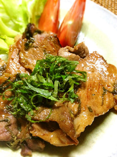 さっぱり☆紫蘇レモンの豚焼き肉-レシピのメイン写真