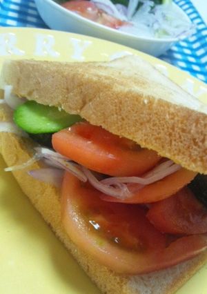 厚切りポッケのサンドイッチ-レシピのメイン写真