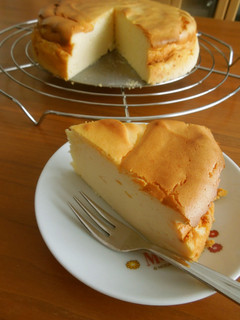 定番スフレチーズケーキ-レシピのメイン写真