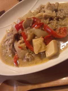 圧力鍋で作るグリーンカレー 普通の鍋も可-レシピのメイン写真
