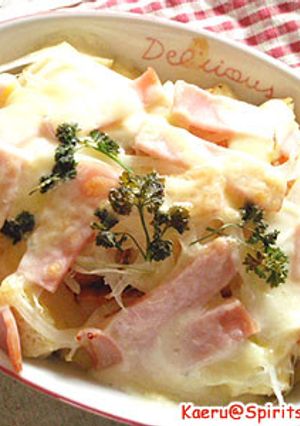 朝ごはんに♪豆乳パングラタン-レシピのメイン写真