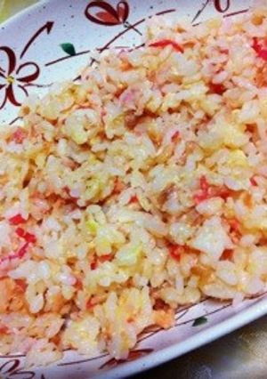 紅生姜と鮭フレークの炒飯-レシピのメイン写真