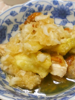 茄子と鶏肉のみぞれ和え-レシピのメイン写真