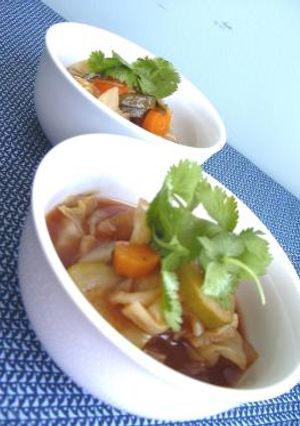 野菜いっぱい＊トマトスープ-レシピのメイン写真