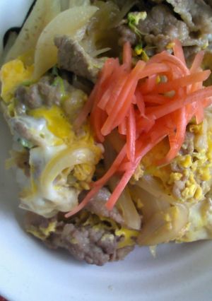 牛玉丼-レシピのメイン写真