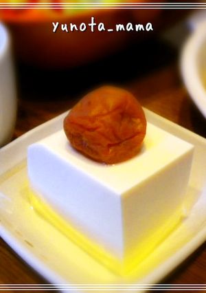 ☆｡･:*ﾟ★梅豆腐ﾟ★･:*:･ﾟ☆-レシピのメイン写真
