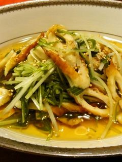 水菜とちくわの煮もの-レシピのメイン写真