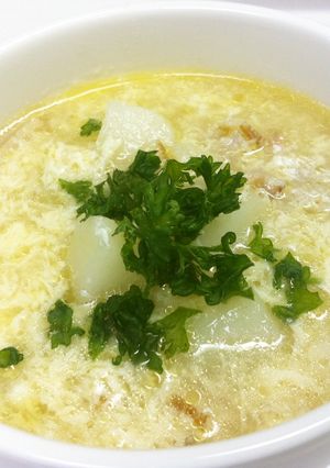 にんにく卵スープ-レシピのメイン写真