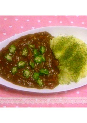 夏バテ防止！夏野菜たっぷり梅しそカレー-レシピのメイン写真