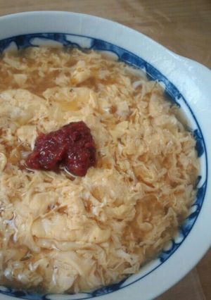 梅玉子あんかけうどん-レシピのメイン写真