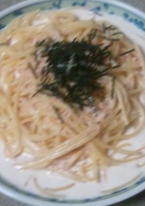 お手軽☆たらこのクリームパスタ-レシピのメイン写真