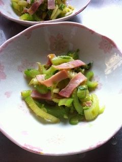 ☆セロリのバター醤油炒め☆-レシピのメイン写真