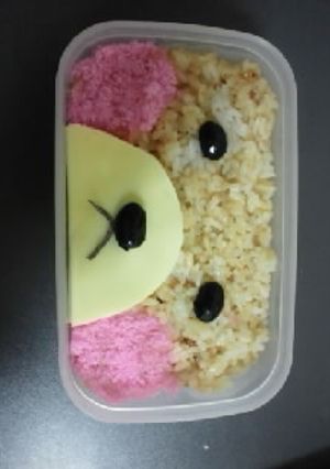 簡単☆くまさんキャラ弁-レシピのメイン写真