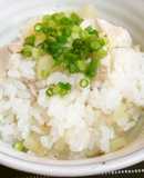新生姜と豚肉のさっぱり炊きこみご飯！
