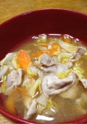豚肉の簡単梅めんつゆ煮-レシピのメイン写真