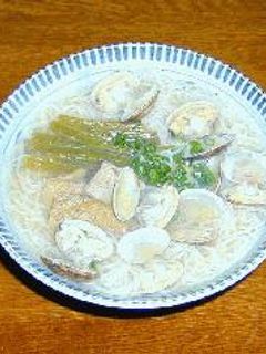 あさりそうめん-レシピのメイン写真
