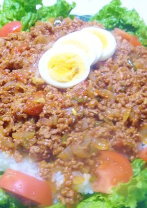 簡単激旨タコライスうちなーマチグワァー風-レシピのメイン写真