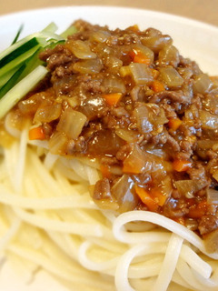 甜麺醤がなくても!ジャージャー麺風うどん-レシピのメイン写真