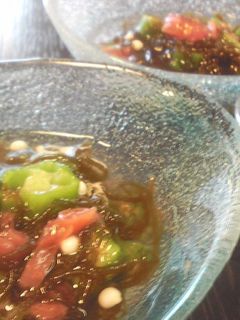 夏バテ対策 もずくとおくらの和え物-レシピのメイン写真