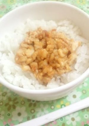 離乳食にも☆豆腐deやわらかそぼろ-レシピのメイン写真